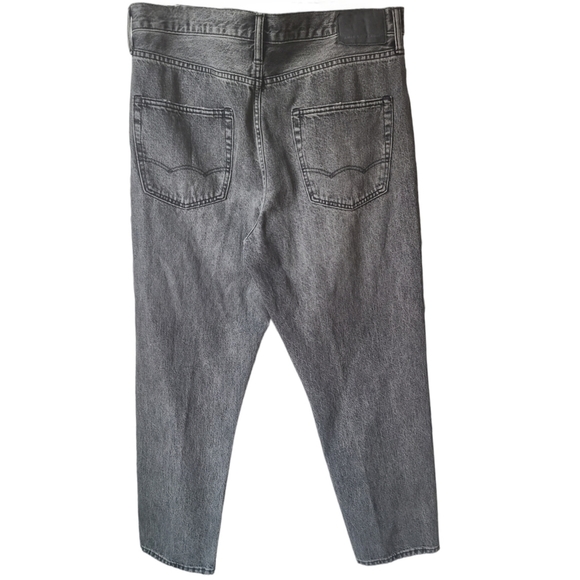 American Eagle Faded Black Washed Men's Skater Jean 32x32 - Picture 3 of 7